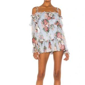 Alice McCall “Pretty Little Things” Floral Playsuit Romper Size 4